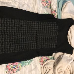 New York and company houndstooth sheath dress
